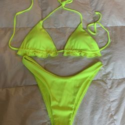 Shein Bathing Suit Neon