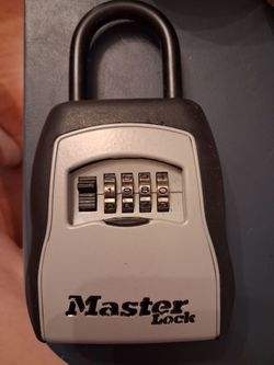 Master Lock Box