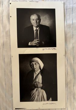 📸 Photos of Mikhail Gorbachev & Mother Theresa📸