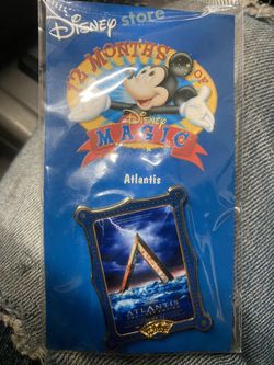 Disneyland Disney Atlantis Pin