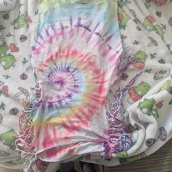 Homemade Tiedye Mini Dress