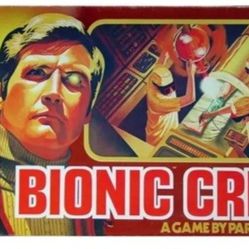 1970's Board Game/Thw 6 Million Dollar Man/Bionic Crisis