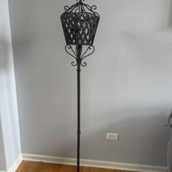 Metal Lantern Candle Holder