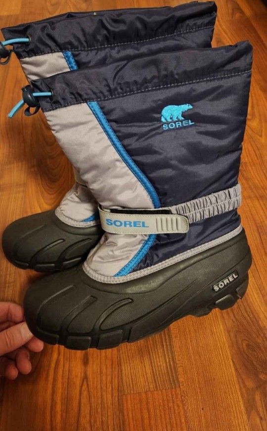 Sorel Flurry Kids Snow Boots Size 6