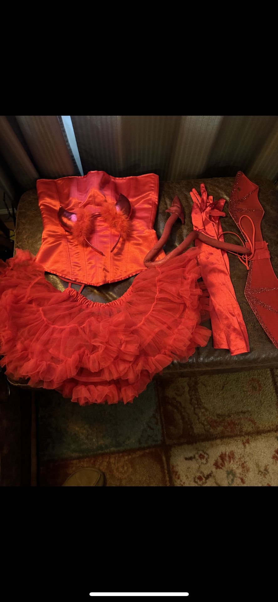 Adult Devil Costume Size Small