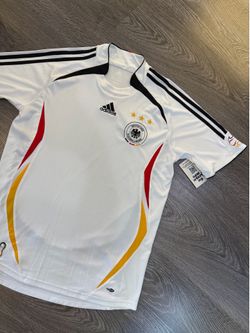 Adidas Germany National Team White Soccer Jersey World Cup Football Shirt Size M