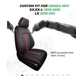 Honda Hrv Seat Covers 2016-2025 