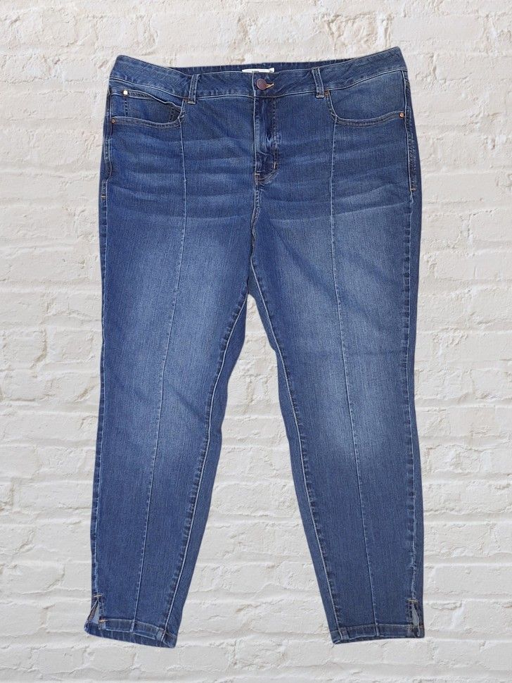 'm jeans' by Maurices Everflex skinny ankle jeans, Sz. 20W