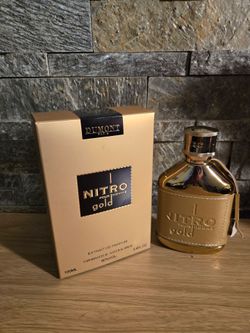 Authentic Dumont Nitro Gold – 100ml Extrait De Parfum Cologne