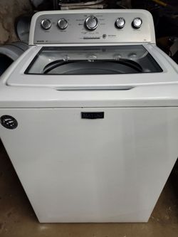 MAYTAG 4.7 CU FT CAPACITY STAINLESS STEEL DRUM TOP LOADER WASHER