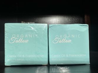 $4 each Tallow Castor Oil & Frankincense 60ml