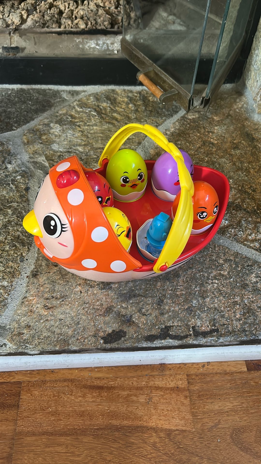 Baby Toy - Hen & Chicks In Eggs