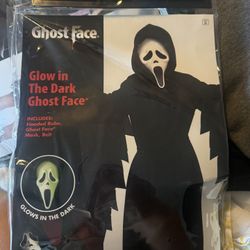 Glow In Dark Ghost Face 