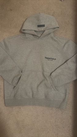 Dark oatmeal essential hoodie