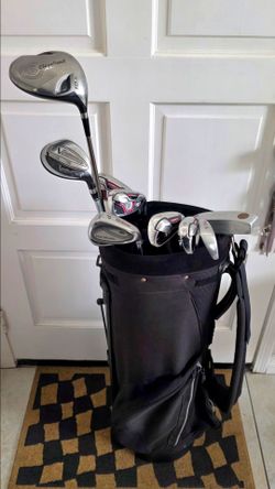 Nike and other Golf Club Full set 5,6,7,8,9, Wedge putter nike wood and Cleveland driver Irons Wilson and Nike VRS Irons