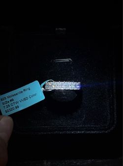 925 Moissanite Ring