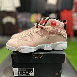 Air Jordan 6 Rings Size 6.5y Gradeschool Shoes
