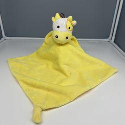 Plush Yellow Giraffe Comfort Blanket Lovey 2 Available- Soft Security Toy - NWOT