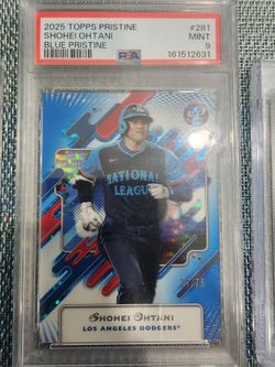 Ohtani graded numbered to 75