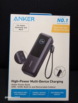 Anker 25K 165W Laptop Power Bank