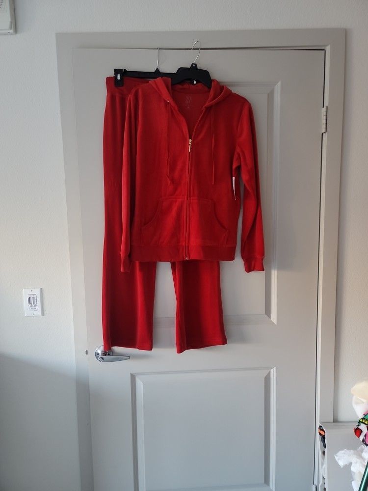 New York & Co Velour Jogger Set Brand New W/T