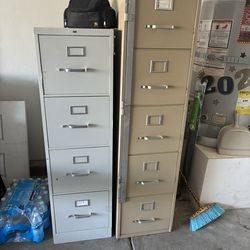 File Cabinets Metal $20 for both