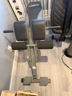 Stamina Roman Chair Hyperextension Bench