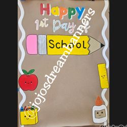 First day of school banner