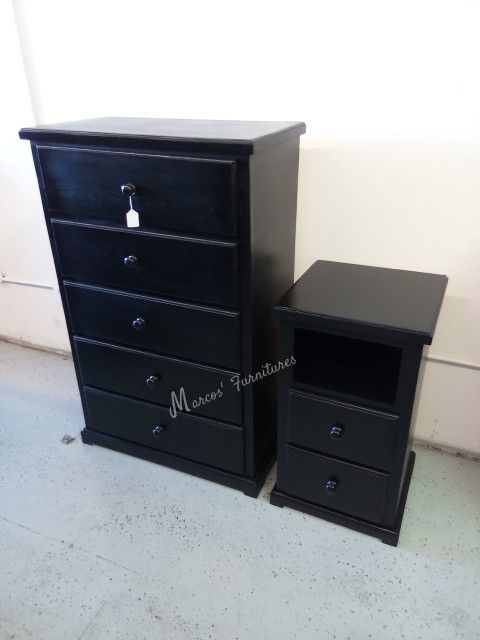 Black Bedroom Dresser Set!