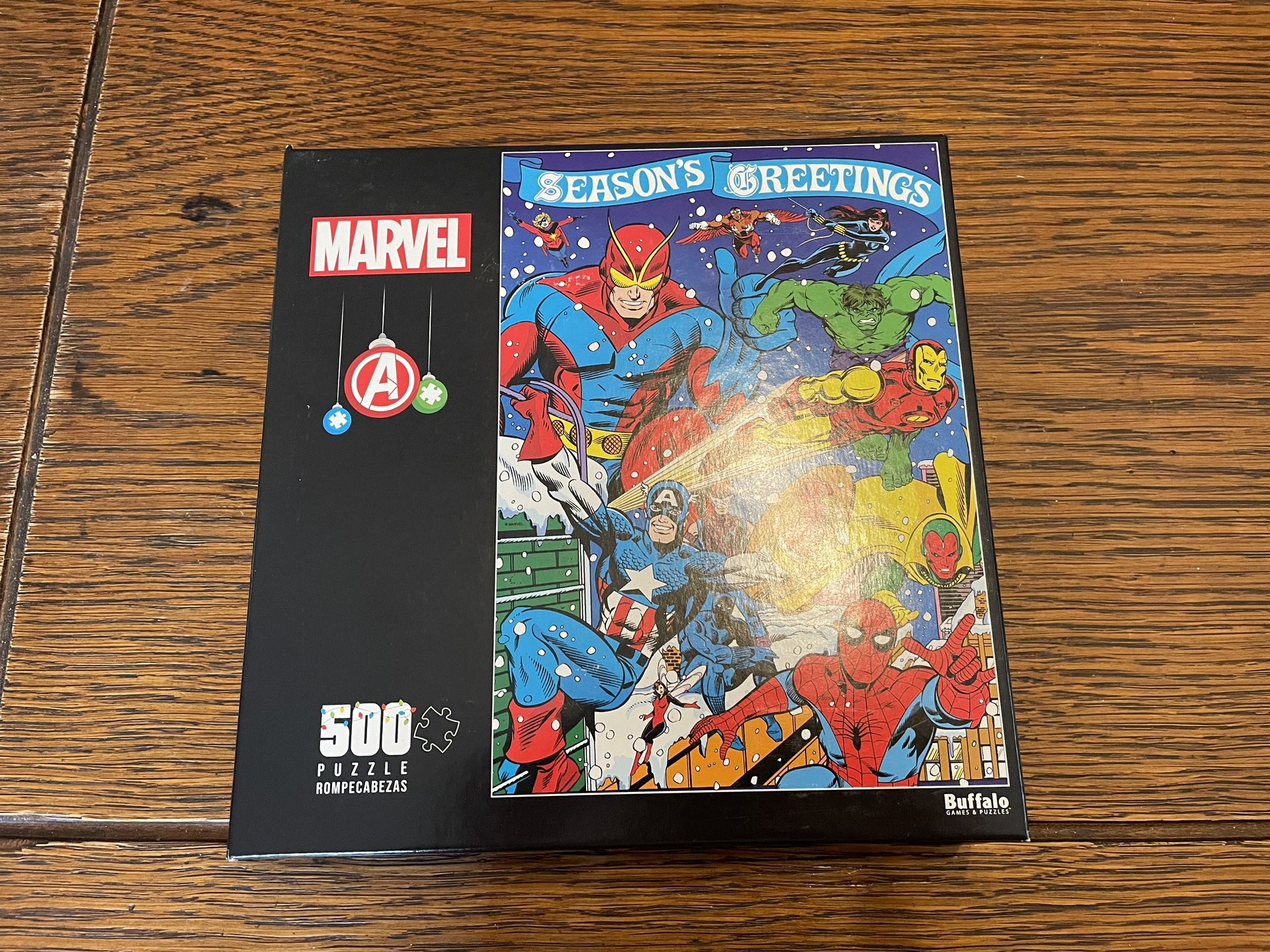 Marvel Christmas Puzzle
