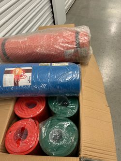 Brand New Yoga Mats 24” x6’ X 1/2 Inch  1x$12 Or 10 Units For $100