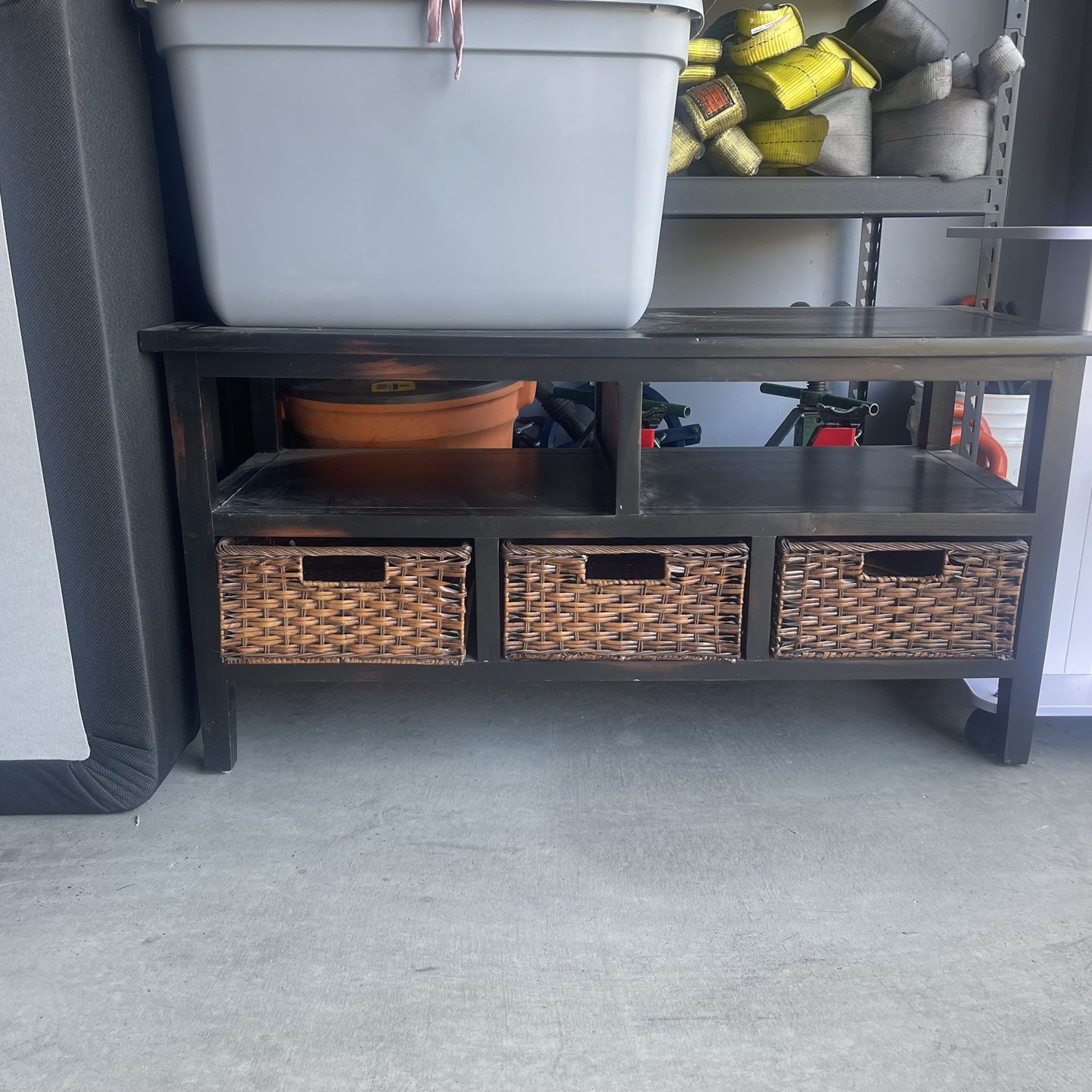 Small Entertainment Center/storage Shelving With Drawers