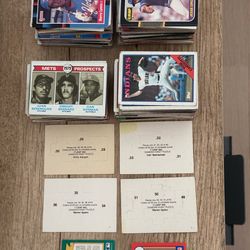 400 Raw baseball cards
