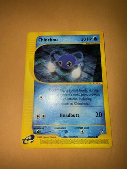 Chinchou 70/147 Pokémon Aquapolis Unlimited 2002 Non-Holo LP box-S6