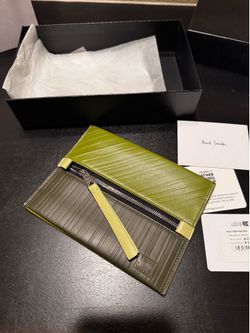 Paul Smith men’s wallet pouch.  Brand New with receipt