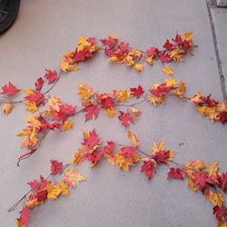 25 FALL LEAF GARLANDS