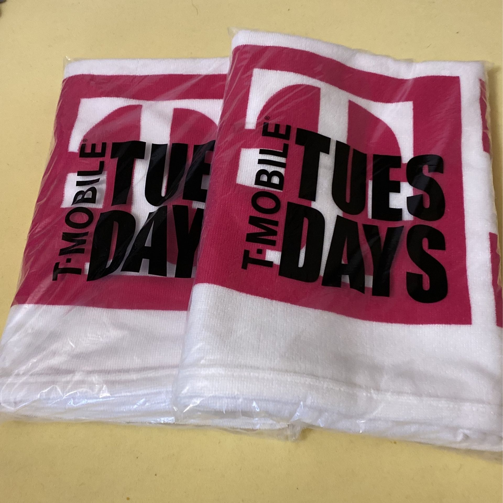 x2 TMobile Tuesday Beach Towel