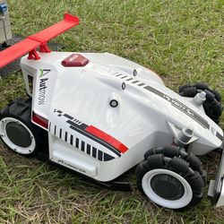 Mammotion Luba Lawn Mower Red Spoiler Wing - lawn mower not included.