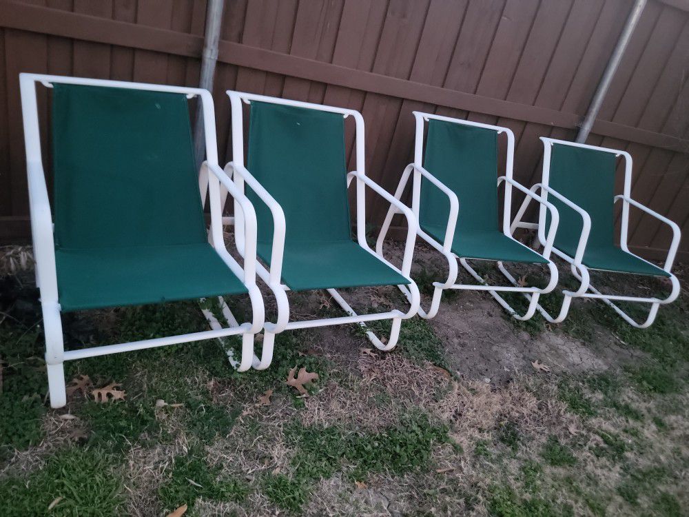  4 Chairs With Cushion  $40