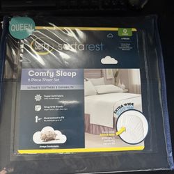 Queen Size Comfy Sleep Bed Sheets!
