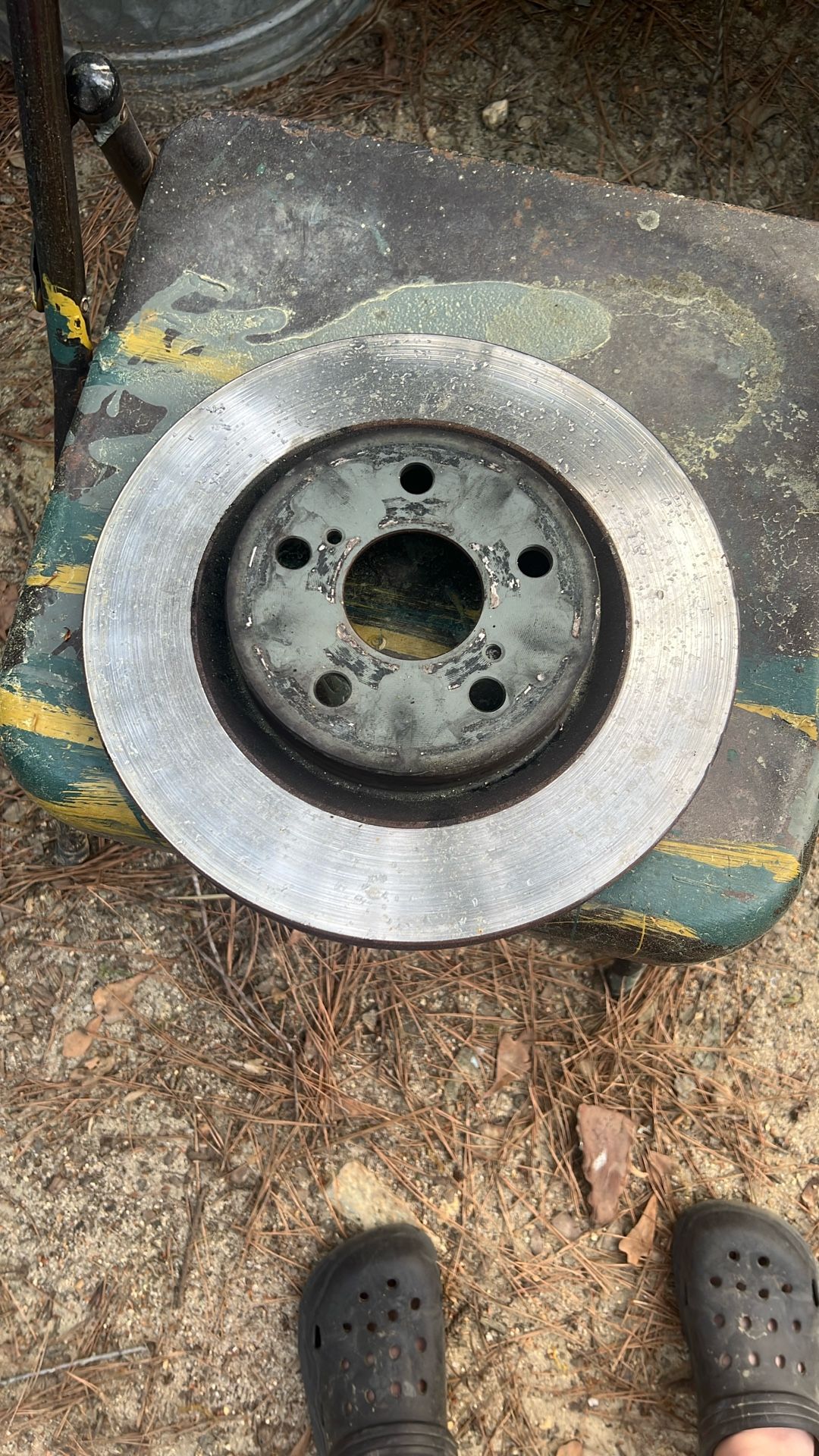 2 front Rotors Came Off 2019 Camry