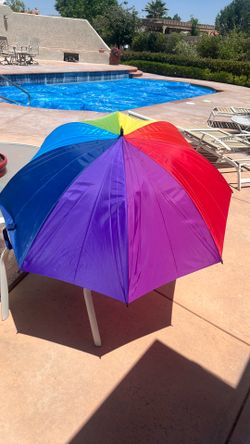 Rainbow umbrella