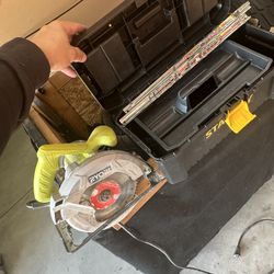 Saw And Tool Box 