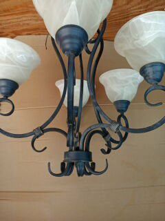 Chandelier.