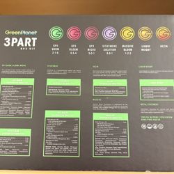 GREEN PLANET NUTRIENT KIT 
