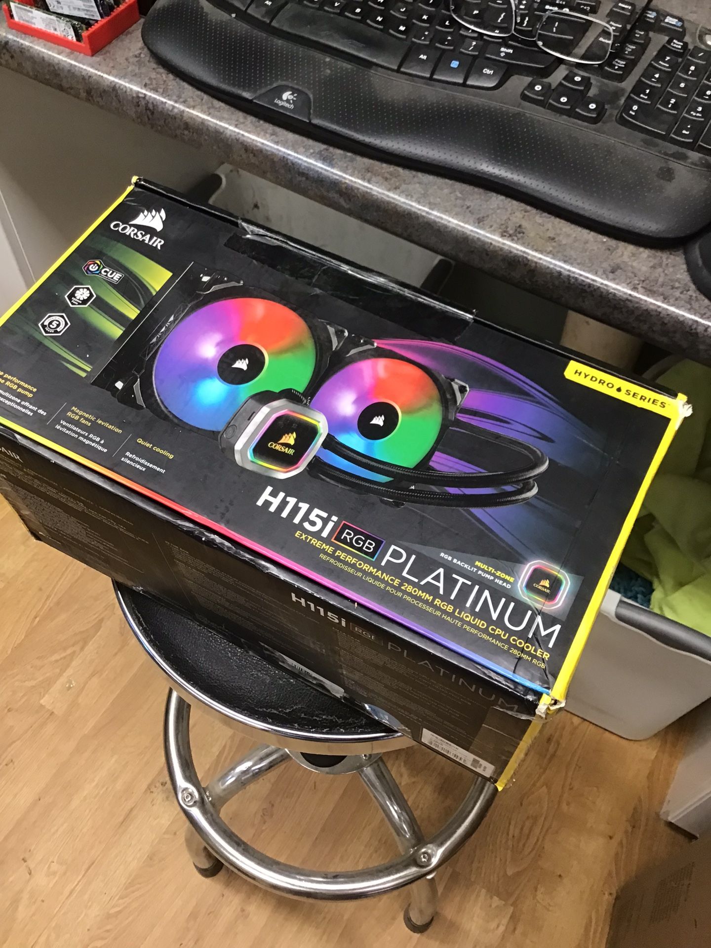 Corsair H115i ARGB AIO 240MM Cooler
