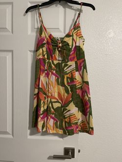 Rewind Tropical Mini Dress