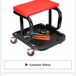 Used mechanics roller seat