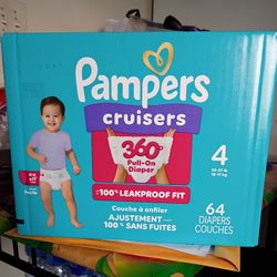 Pampers size 4