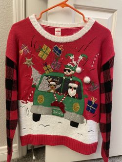 Christmas Sweater - Santa’s Van